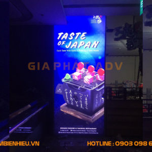 Standee quảng cáo quán Taste Of Japan